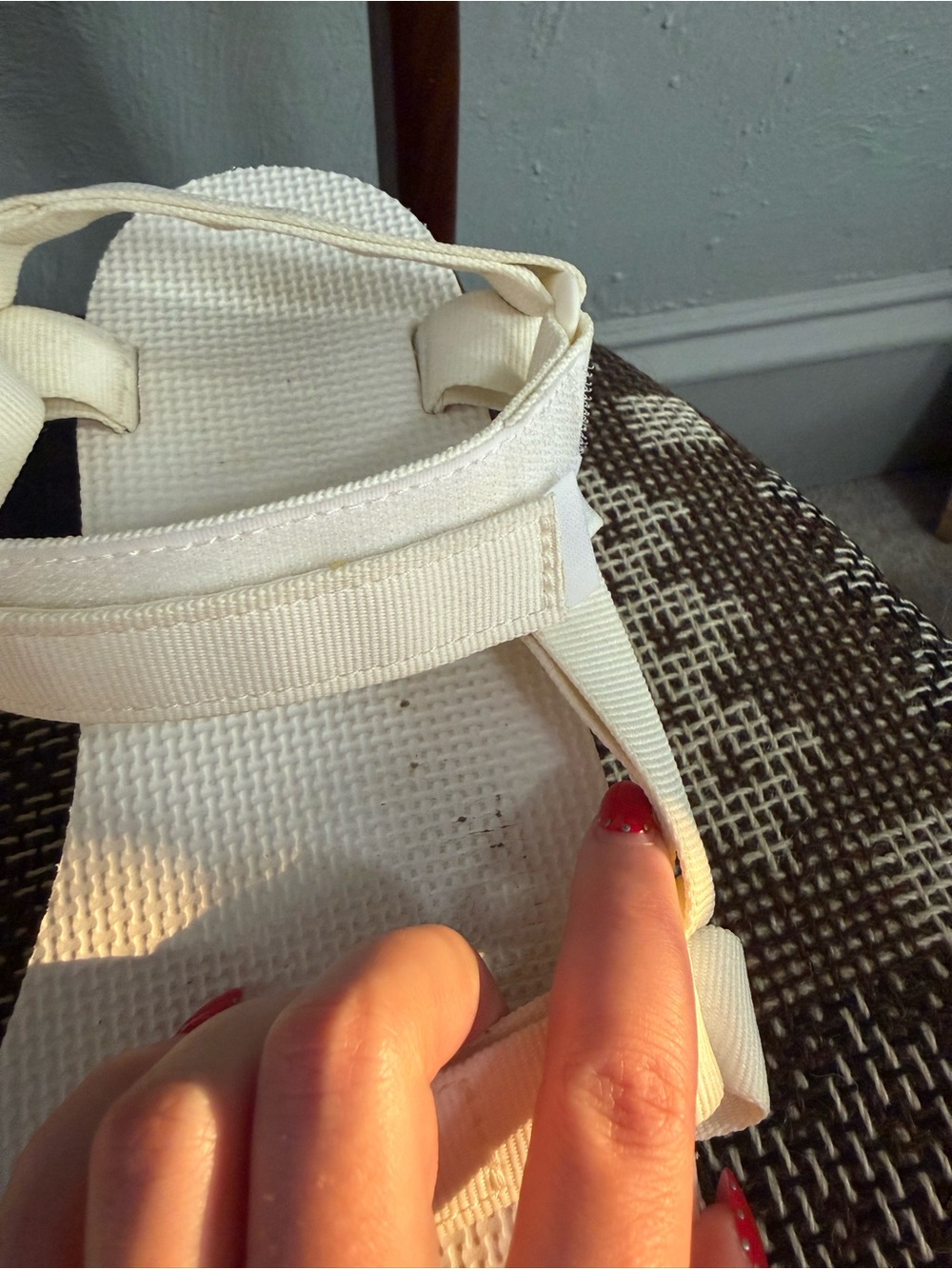 Teva Women's Flatform Universal Sandal Bright White size 10 - Picture 10 of 12